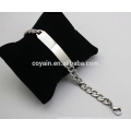 Fashion 316L Stainless Steel Tags Bracelet